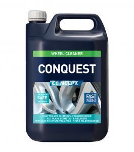 Conquest, högpresterande alkalisk fälgrengöring, 5 Liter