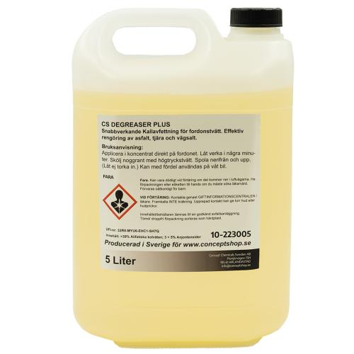 CS Degreaser Plus, Premium Kallavfettning 5 Liter