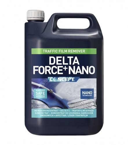 Delta Force +Nano, Alkaliskt förtvättmedel med vaxeffekt, koncentrat 5 Liter.