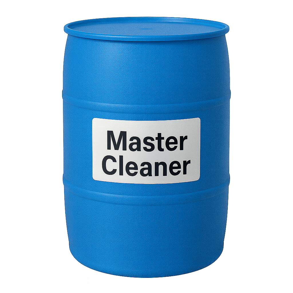 Master Clean Plus Master Cleaner Plus Högeffektiv allrengöring, koncentrat, Fat 200 liter.