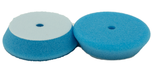 Polerrondell 100x25x77 mm, Blå extra mjuk, Foampad.
