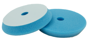 Polerrondell 150x25x130 mm, Blå, mjuk foampad.