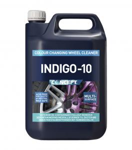 Indigo-10 Fälgrengöring & Flygrostborttagare, 5 Liter.