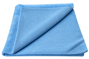 Mikrofiber utan kantsöm, 350 Gsm, Blå 40x40 cm, 10-Pack