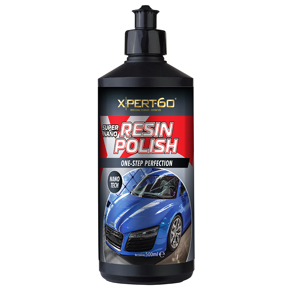Super Nano Resin Polish, Polerar och vaxar i ett steg, 500 ml.
