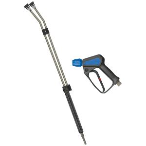 Spolhandtag 2300KW/Dubbellans med isolerrör 980 mm KEW