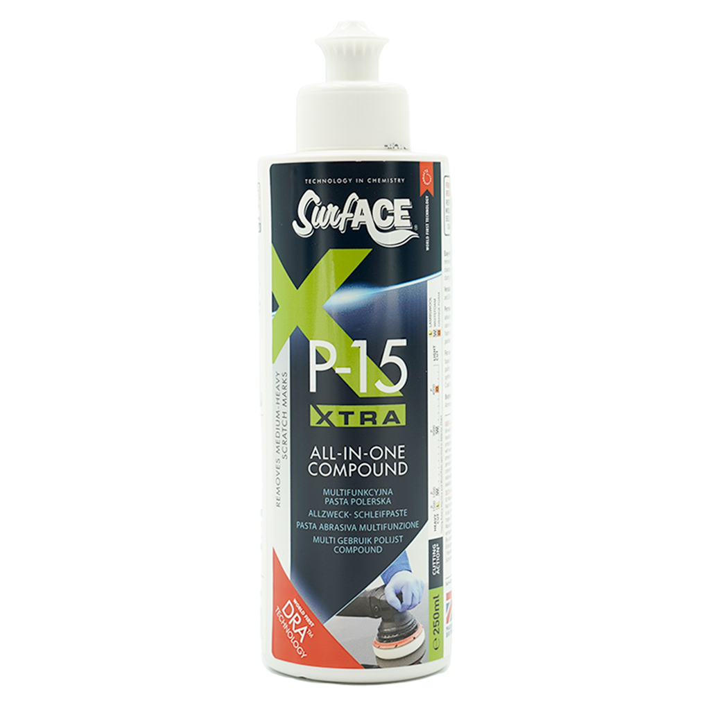 P-15 XTRA Medium Cut Compound, 250 ml.