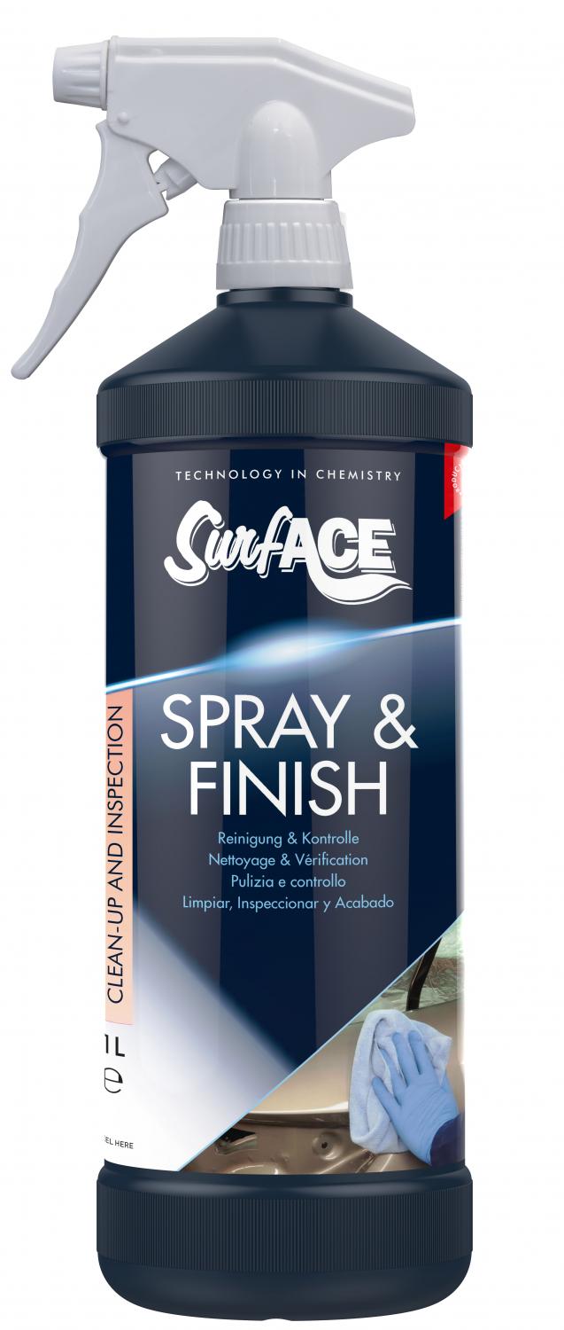 Spray & Finish, kontrollspray vid poleringsproc...