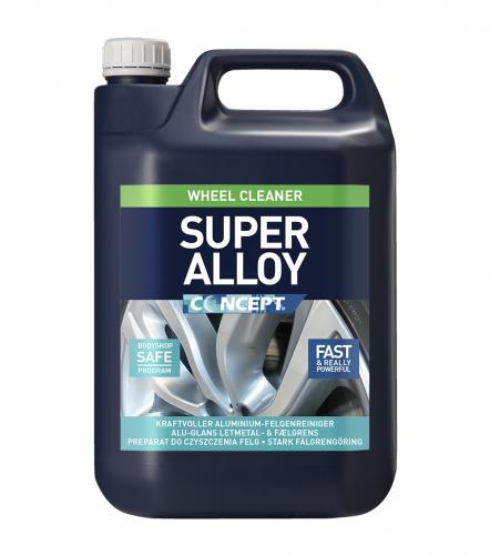 Super Alloy Wheel Cleaner, Syrabaserad fälgrengöring, 5 liter.