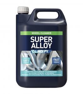 Super Alloy Wheel Cleaner, Syrabaserad fälgrengöring, 5 liter.
