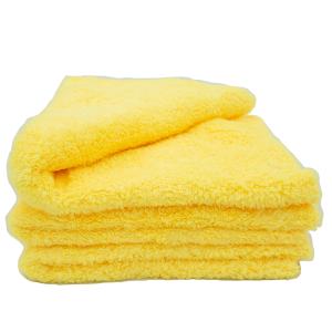 Mikrofiber, Super Soft, Gul 45x45 cm.