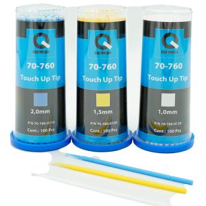 Stenskottspensel Touch Up Tip 1,0 mm, 100 Pack (VIT)