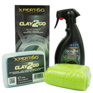 Clay-2-Go Kit, för rengöring av lackytan. Komplett kit.