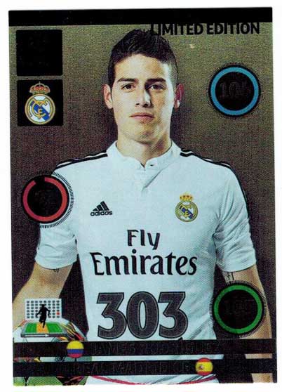 Limited Edition, 2014-15 Adrenalyn Champions League, James Rodriguez