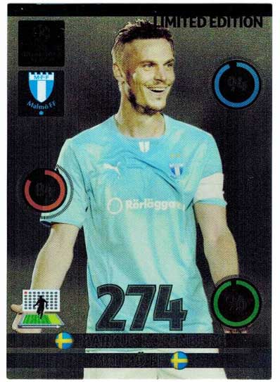 Limited Edition, 2014-15 Adrenalyn Champions League, Markus Rosenberg