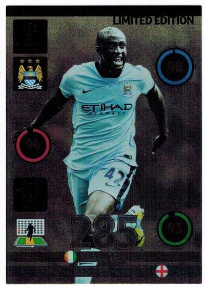 Limited Edition, 2014-15 Adrenalyn Champions League, Yaya Toure