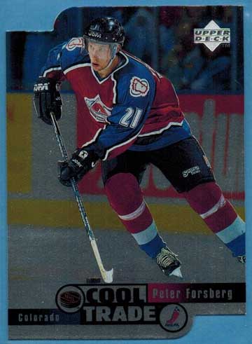 Peter Forsberg 1995-96 NHL Cool Trade #12