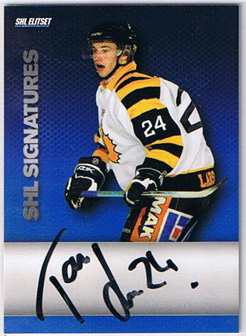 2008-09 SHL Signatures s.2 #16 Tomas Larsson Skellefteå AIK