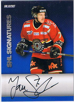 2008-09 SHL Signatures s.1 #11 Jan Sandström Luleå HC