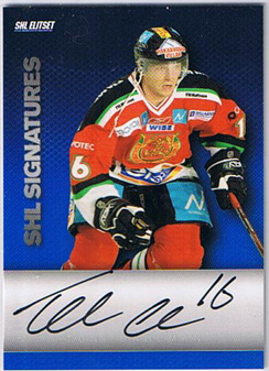 2008-09 SHL Signatures s.1 #14 Toni Dahlman Mora IK