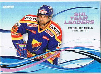 2008-09 SHL s.1 Team Leaders #02 Fredrik Bremberg Djurgården