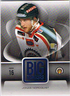 2008-09 SHL s.1 Big Numbers #03 Jonas Nordquist Frölunda Indians
