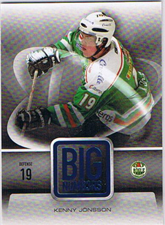 2008-09 SHL s.1 Big Numbers #09 Kenny Jönsson Rögle