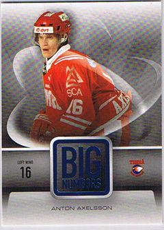 2008-09 SHL s.1 Big Numbers #12 Anton Axelsson Timrå IK