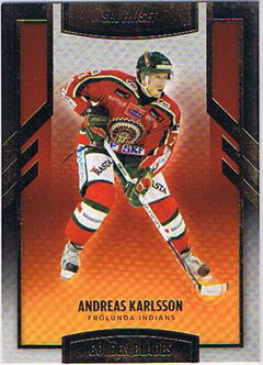 2008-09 SHL s.2 Golden Blades #03 Andreas Karlsson Frölunda Indians