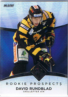 2008-09 SHL s.2 Rookie Prospects #10 David Rundblad Skellefteå AIK