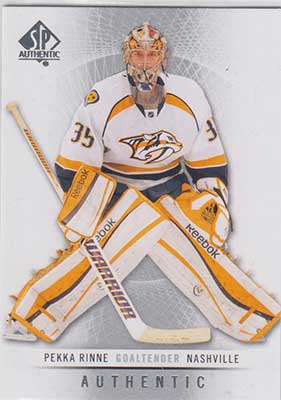 Pekka Rinne 2012-13 SP Authentic #16