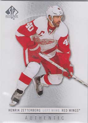 Henrik Zetterberg 2012-13 SP Authentic #46
