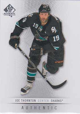 Joe Thornton 2012-13 SP Authentic #83