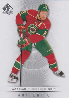 Dany Heatley 2012-13 SP Authentic #93