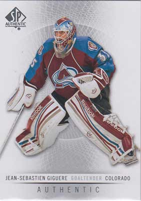 Jean-Sebastien Giguere 2012-13 SP Authentic #110