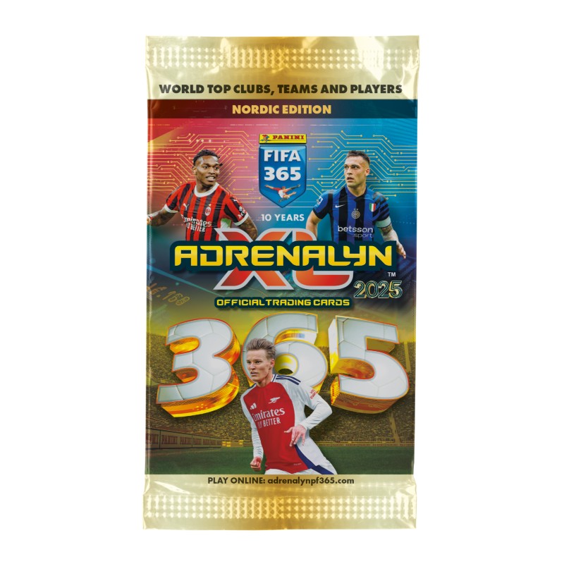 1st Paket Panini Adrenalyn XL FIFA 365 Nordic Edition 2025