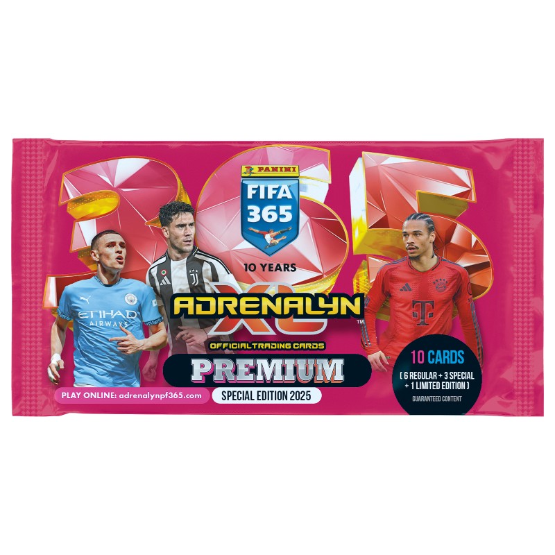 1st PREMIUM Booster Panini Adrenalyn XL FIFA 365 2025