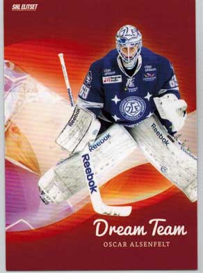 2013-14 SHL s.2 Dream Team #06 Oscar Alsenfelt Leksands IF
