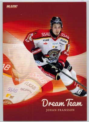 2013-14 SHL s.2 Dream Team #08 Johan Fransson Luleå Hockey