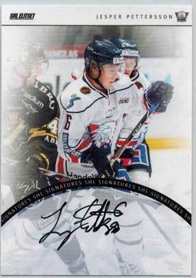 2013-14 SHL s.2 Signatures #10 Jesper Pettersson Linköpings HC