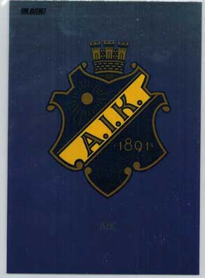 2013-14 SHL s.2 #289 Team Logo Card AIK