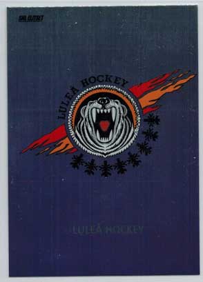 2013-14 SHL s.2 #296 Team Logo Card Luleå Hockey
