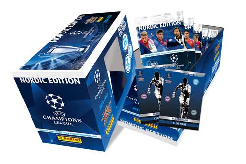 1st Giftbox, Nordic Edition Panini Adrenalyn XL Champions League 2014-15