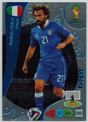 Expert, 2014 Adrenalyn World Cup #383 Andrea Pirlo