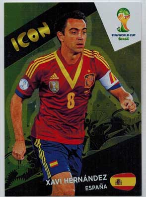 Icon, 2014 Adrenalyn World Cup #418 Xavi Hernandez