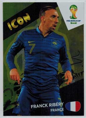 Icon, 2014 Adrenalyn World Cup #420 Franck Ribery