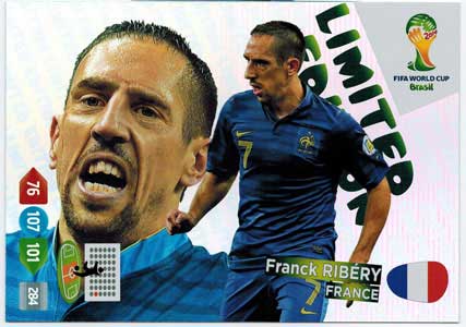 Limited Edition, 2014 Adrenalyn World Cup, Franck Ribery