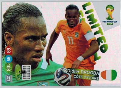 Limited Edition, 2014 Adrenalyn World Cup, Didier Drogba