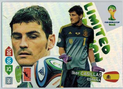 Limited Edition, 2014 Adrenalyn World Cup, Iker Casillas