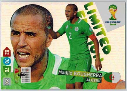 Limited Edition, 2014 Adrenalyn World Cup, Madjid Bougherra